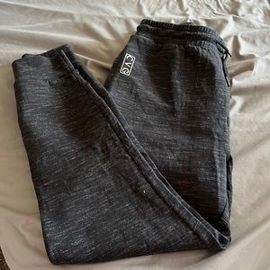 CVG gray joggers Large